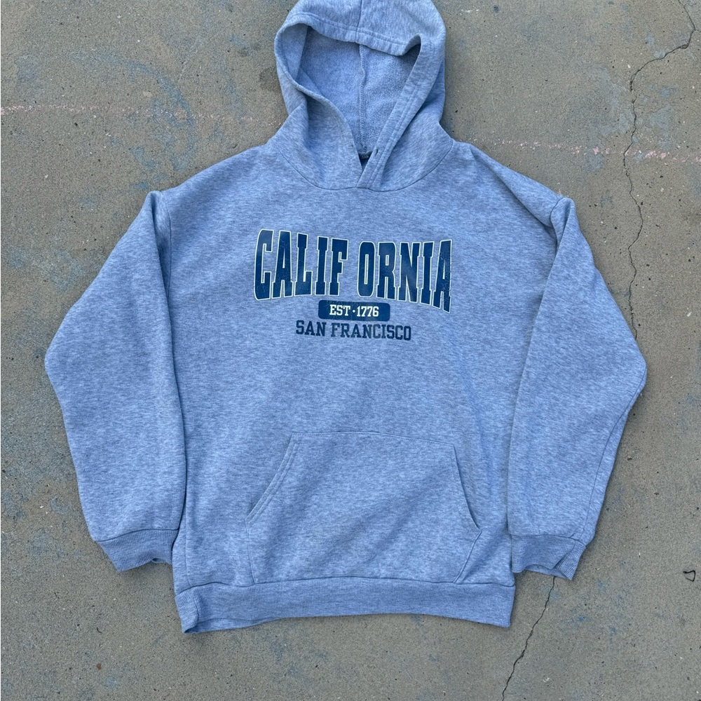 san francisco california vintage 1776 hoodie
